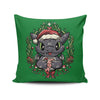 Dragon Christmas - Throw Pillow