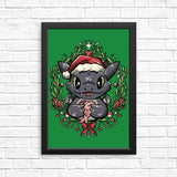 Dragon Christmas - Posters & Prints