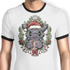Dragon Christmas - Ringer T-Shirt