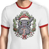 Dragon Christmas - Ringer T-Shirt