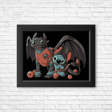 Dragon Cuties - Posters & Prints