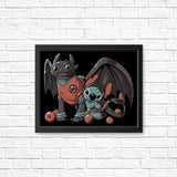 Dragon Cuties - Posters & Prints