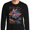 Dragon Kaiju Attack - Long Sleeve T-Shirt