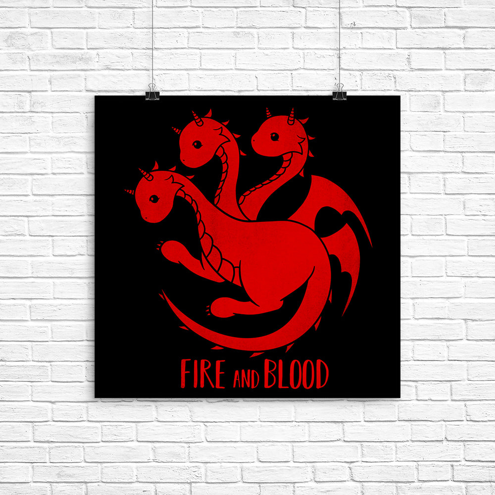 Dragon Kawaii - Poster