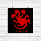 Dragon Kawaii - Poster