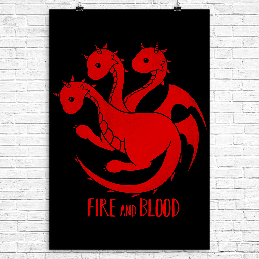 Dragon Kawaii - Poster