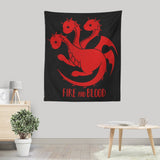 Dragon Kawaii - Wall Tapestry