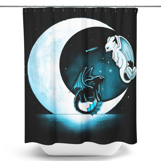 Dragon Moons - Shower Curtain