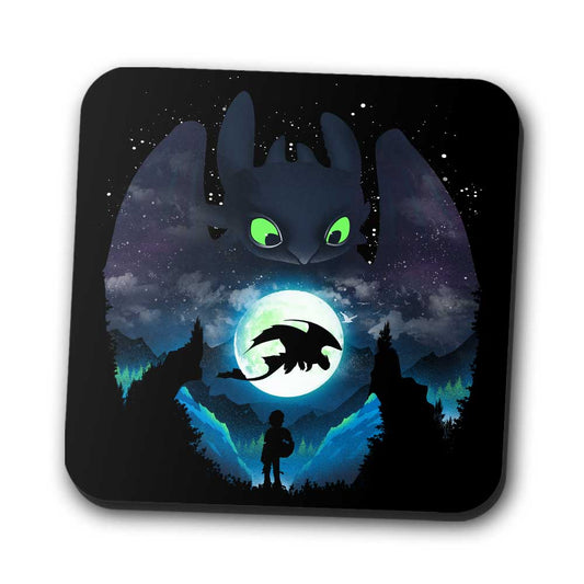 Dragon Sunset - Coasters