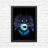 Dragon Sunset - Posters & Prints