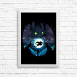 Dragon Sunset - Posters & Prints