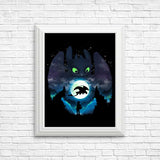 Dragon Sunset - Posters & Prints