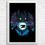 Dragon Sunset - Posters & Prints
