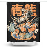 Dragon Sushi - Shower Curtain