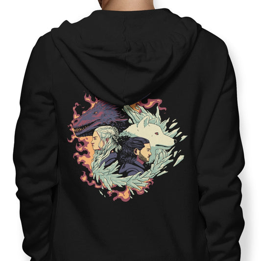 Dragons and Wolves - Hoodie