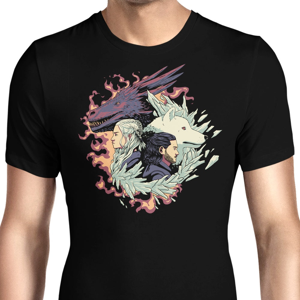 Dragons and Wolves - Men's Apparel