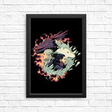 Dragons and Wolves - Posters & Prints