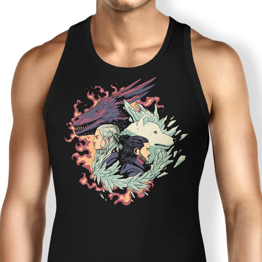 Dragons and Wolves - Tank Top