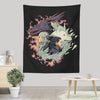 Dragons and Wolves - Wall Tapestry