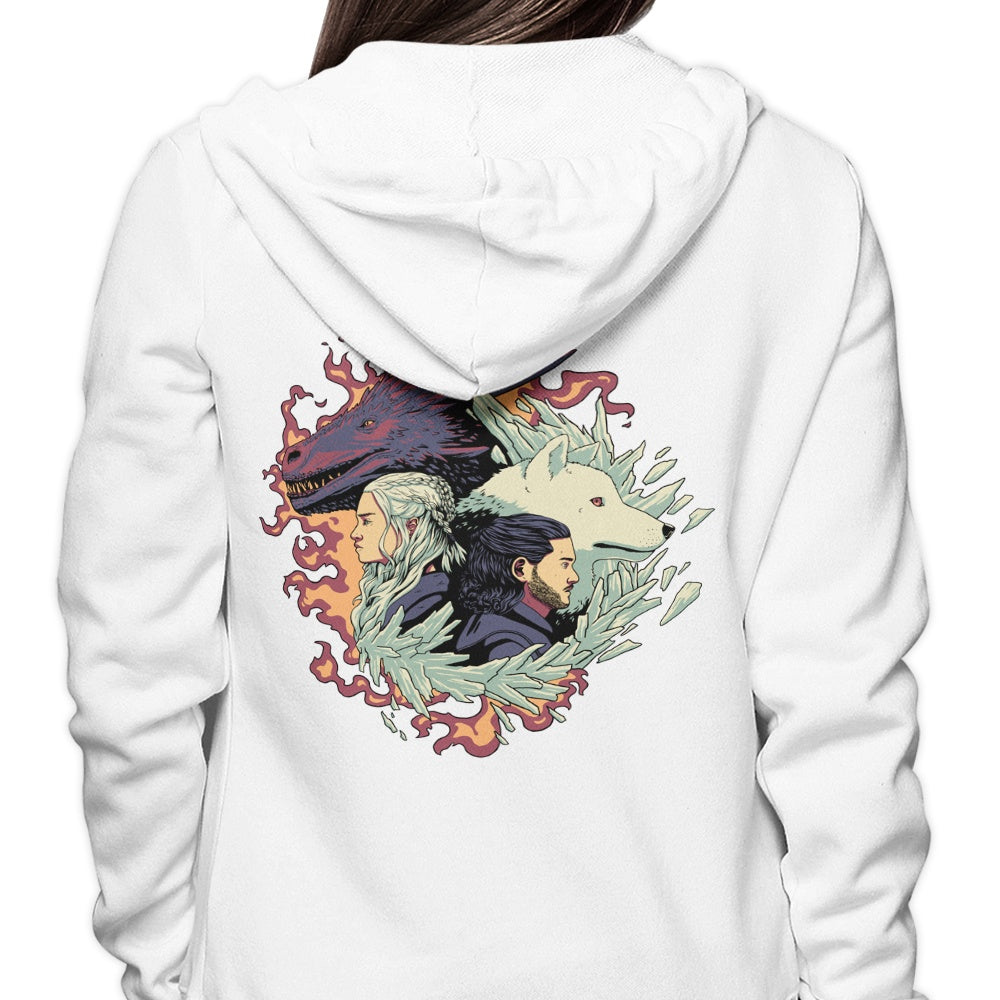 Dragons and Wolves - Hoodie