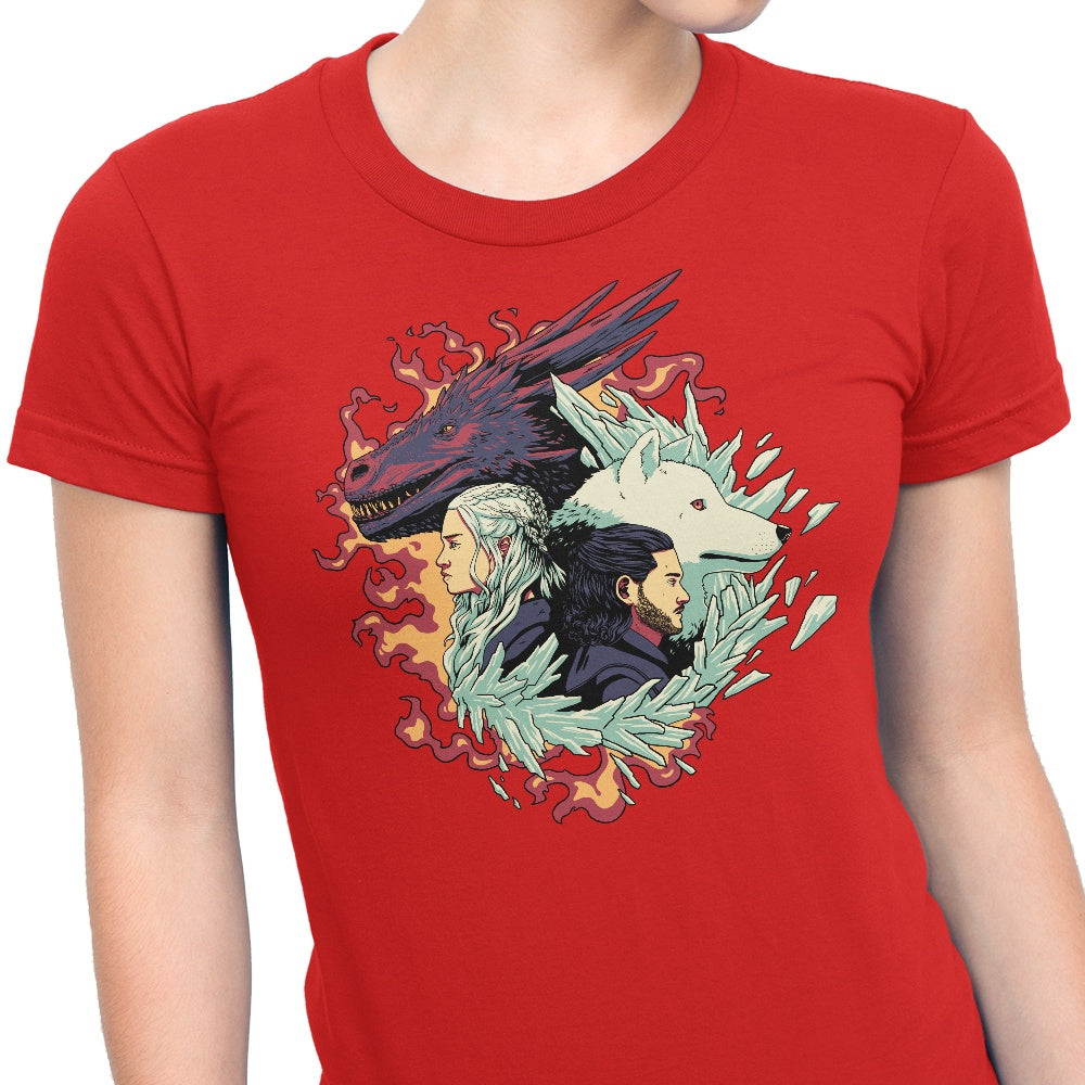 Dragons and Wolves - Women's Apparel