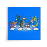 Dragons on Abbey Road - Canvas Print