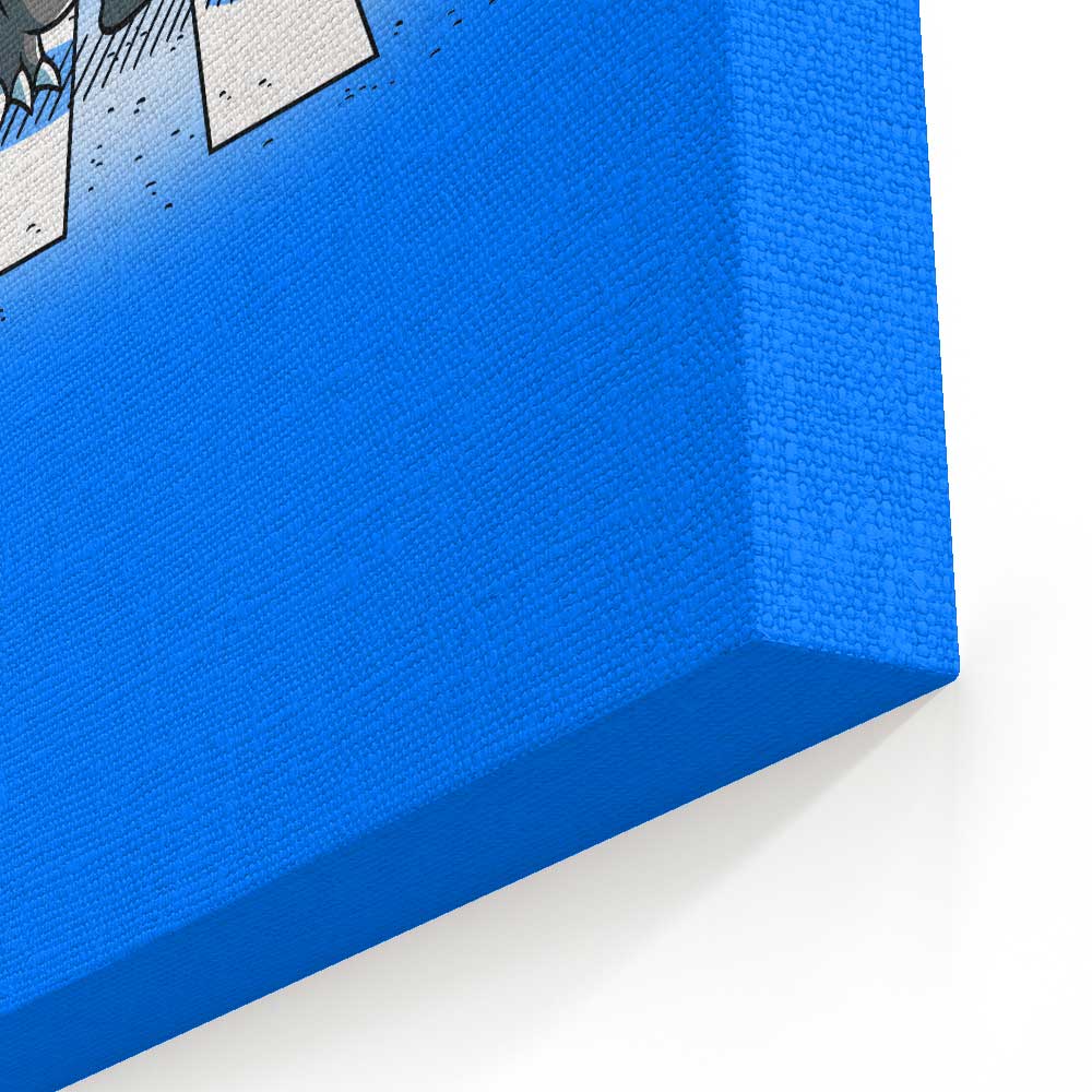 Dragons on Abbey Road - Canvas Print