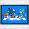 Dragons on Abbey Road - Posters & Prints