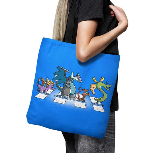 Dragons on Abbey Road - Tote Bag