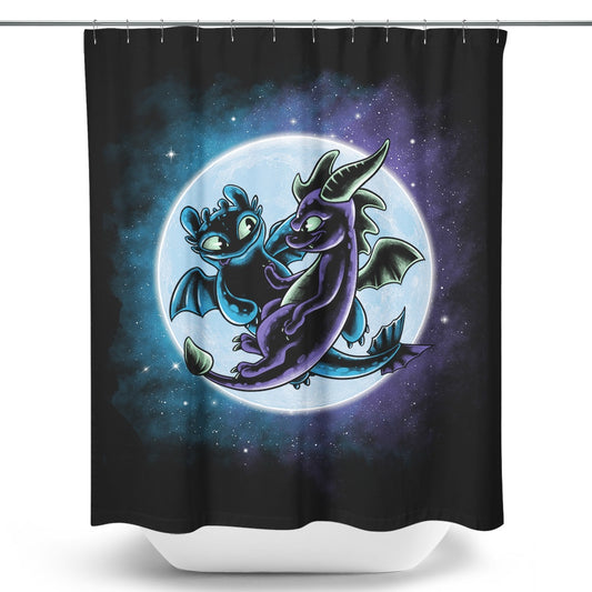Dragon's Playground - Shower Curtain