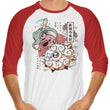 Dreamland Samurai - 3/4 Sleeve Raglan T-Shirt
