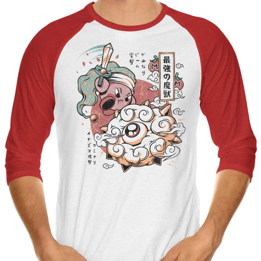 Dreamland Samurai - 3/4 Sleeve Raglan T-Shirt