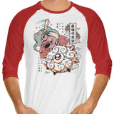 Dreamland Samurai - 3/4 Sleeve Raglan T-Shirt