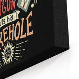 Driver Picks the Music - Canvas Print