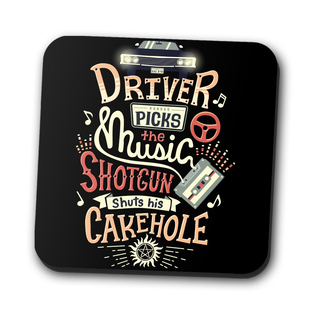 Driver Picks the Music - Coasters