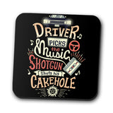 Driver Picks the Music - Coasters