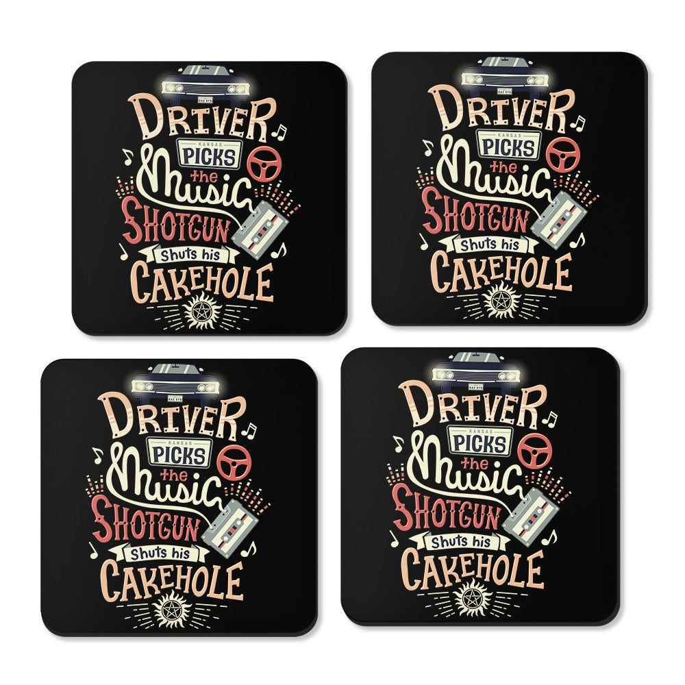 Driver Picks the Music - Coasters