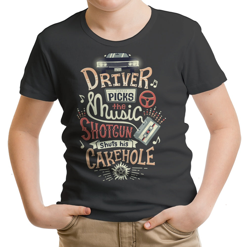 Driver Picks the Music - Youth Apparel
