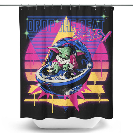 Drop the Beat - Shower Curtain