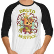 Druid at Your Service - 3/4 Sleeve Raglan T-Shirt