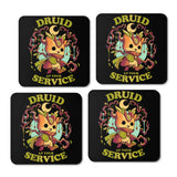 Druid at Your Service - Coasters