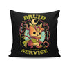 Druid at Your Service - Throw Pillow