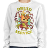 Druid at Your Service - Sweatshirt