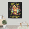 Druid at Your Service - Wall Tapestry