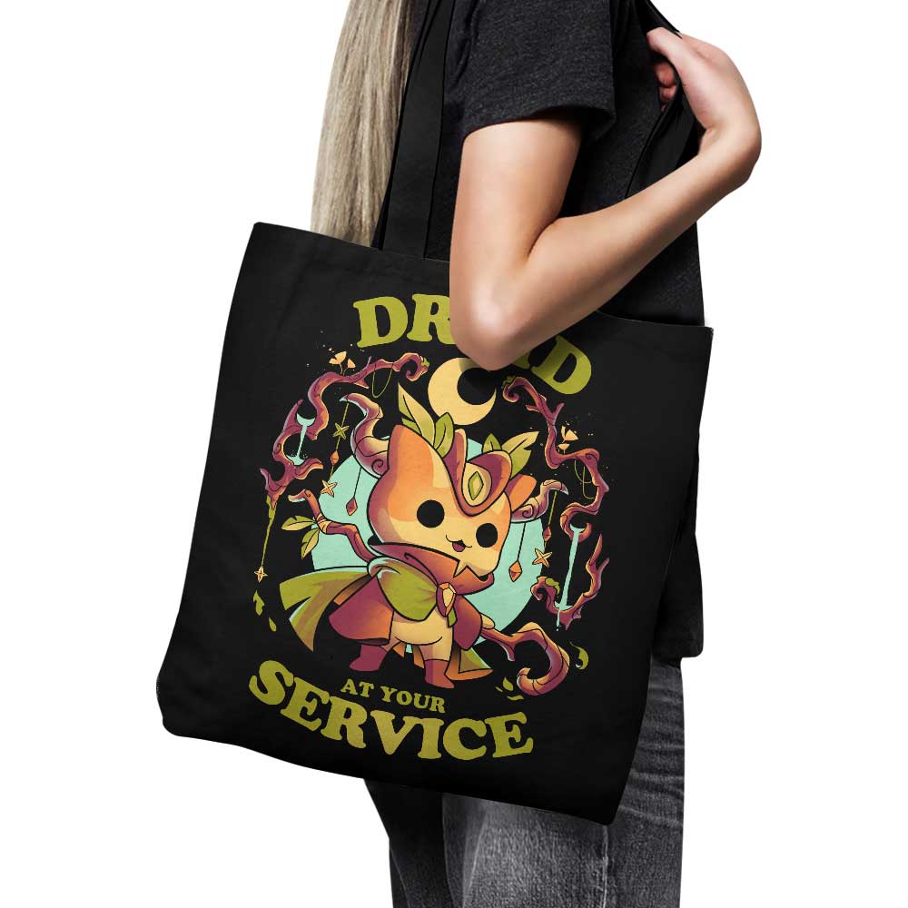 Druid at Your Service - Tote Bag
