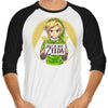 Dude, I'm Not Zelda - 3/4 Sleeve Raglan T-Shirt