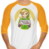 Dude, I'm Not Zelda - 3/4 Sleeve Raglan T-Shirt
