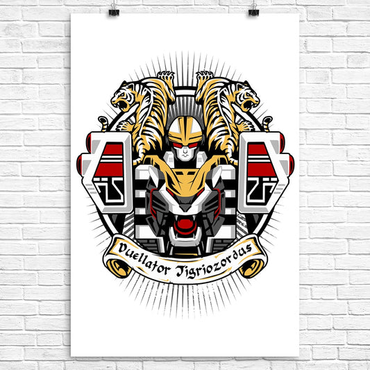 Duellator Tigriozordus - Poster