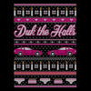 Duk the Halls - Metal Print