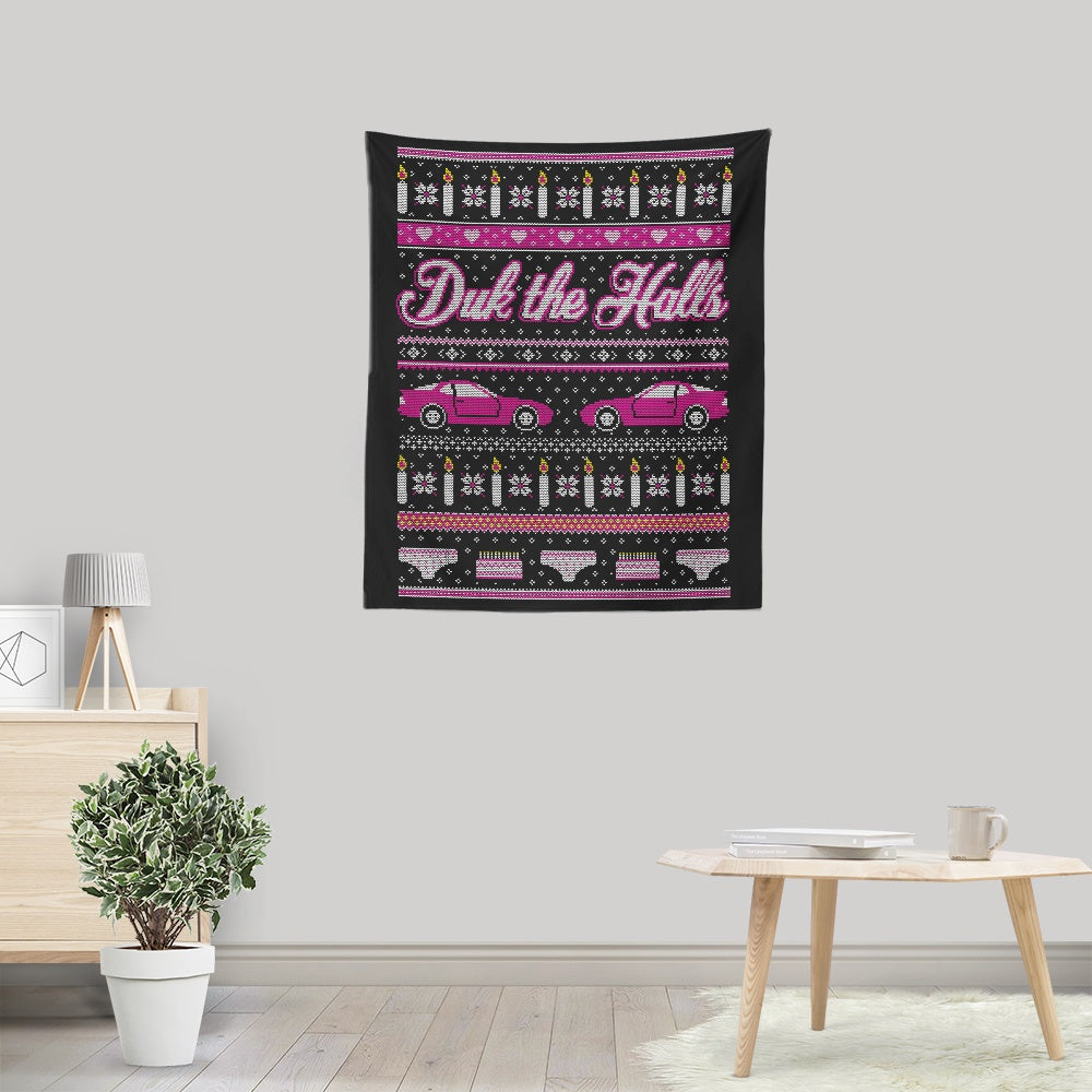 Duk the Halls - Wall Tapestry